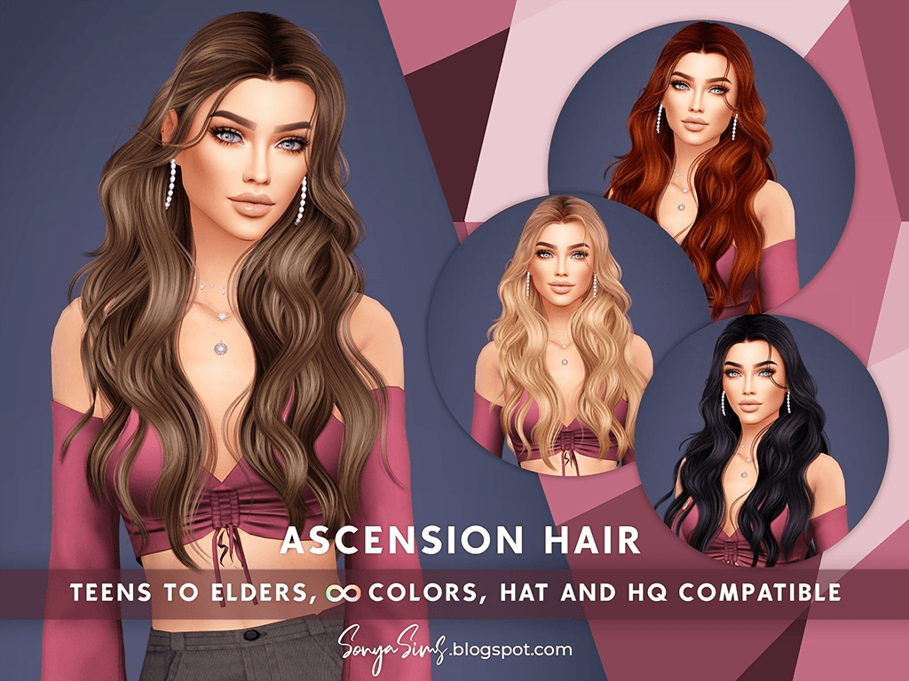 Скриншот мода Прическа Ascension Hair